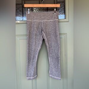 Lululemon Athletica Heathered Gray Leggings